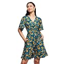 Miss Chase Women39s V Neck Half Sleeve