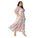 Miss Chase A Women39s V-Neck Three-Quarter Sleeve