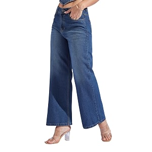 miss chase women39s wide-leg high-rise regular-length stretchable shaping denim jeans