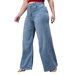 Miss Chase A Womens Wide-Leg High Rise