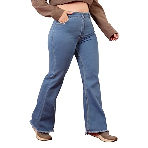 miss chase a women39s wide-leg high rise regular length stretchable denim jeans