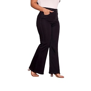 Miss Chase A Womens Wide-Leg High Rise