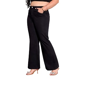 miss chase a women39s wide leg high rise regular length stretchable denim jeans