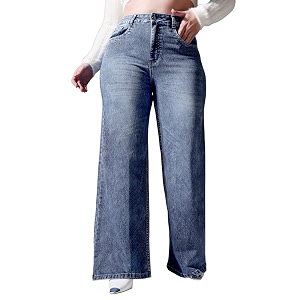 Miss Chase A Womens Wide-Leg High-Rise Regular-Length