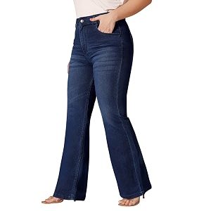 Miss Chase A Womens Wide-Leg High Rise