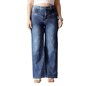 Miss Chase A Womens Wide-Leg High-Rise Regular-Length