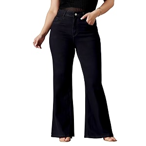 Miss Chase A Womens Wide-Leg High Rise