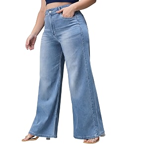 Miss Chase A Womens Wide-Leg High-Rise Regular-Length