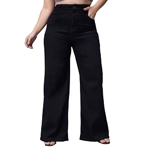 Miss Chase A Womens Wide-Leg Mid Rise