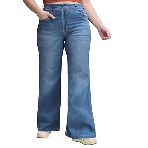 Miss Chase A Womens Wide-Leg High-Rise Regular-Length