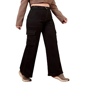 miss chase a women39s wide leg high rise regular length stretchable denim jeans
