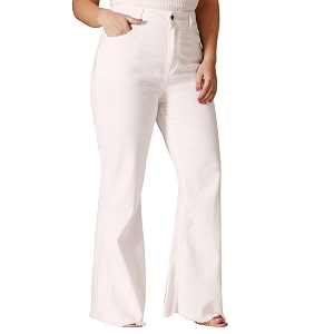 Miss Chase A Womens Wide-Leg High Rise