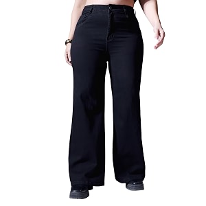 Miss Chase A Womens Wide-Leg High-Rise Regular-Length