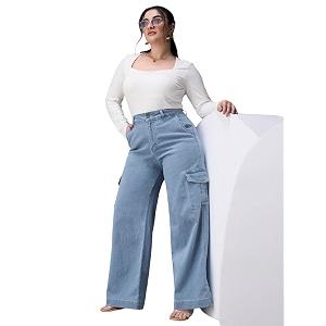 Miss Chase A Womens Wide Leg High