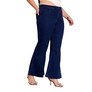 miss chase a women39s wide-leg high rise regular-length stretchable denim jeans