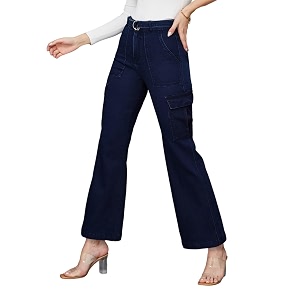miss chase women39s wide-leg high-rise regular-length stretchable shaping denim jeans