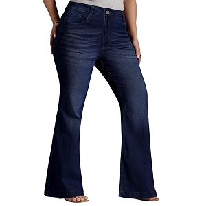 miss chase a women39s wide leg high rise regular length stretchable denim jeans