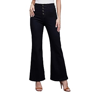 Miss Chase Womens Wide Leg High Rise