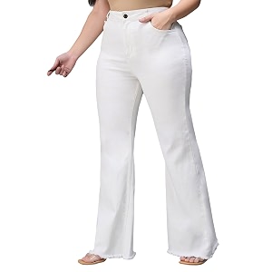 Miss Chase A Womens Wide-Leg High Rise