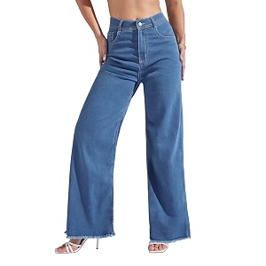 miss chase women39s wide-leg high-rise regular-length stretchable shaping denim jeans