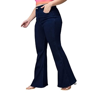 Miss Chase A Womens Wide-Leg High Rise