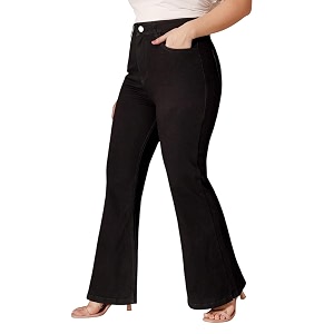 Miss Chase A Womens Wide-Leg High Rise