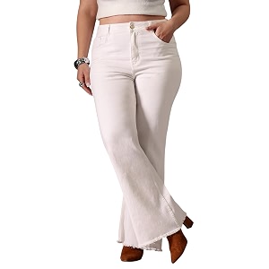 miss chase a women39s wide leg high rise regular length stretchable denim jeans