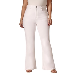 Miss Chase A Womens Wide-Leg Mid Rise