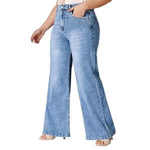 Miss Chase A Womens Wide-Leg Mid Rise