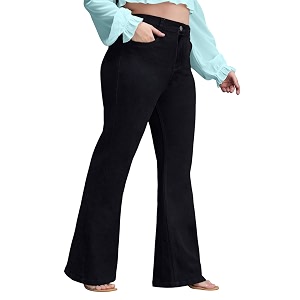 Miss Chase A Womens Wide-Leg High Rise