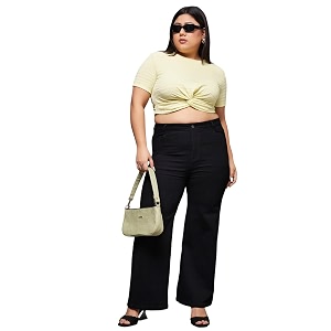 Miss Chase A Womens Wide Leg High