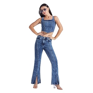 miss chase women39s wide-leg high-rise regular-length stretchable shaping denim jeans