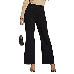 miss chase women39s wide-leg high-rise regular-length stretchable shaping denim jeans