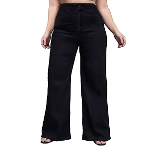 Miss Chase A Womens Wide-Leg High Rise