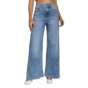 miss chase women39s wide-leg high-rise regular-length stretchable shaping denim jeans