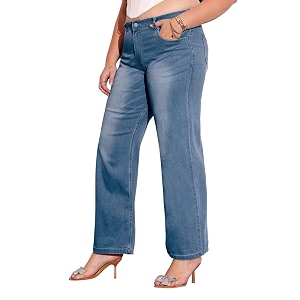 miss chase a women39s wide leg high rise regular length stretchable denim jeans
