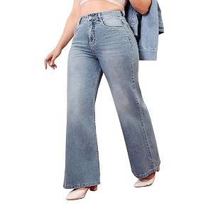 Miss Chase A Womens Wide-Leg High Rise
