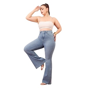 miss chase a women39s wide-leg high rise regular length stretchable denim jeans