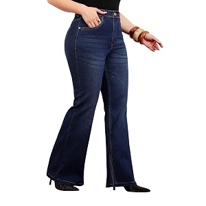 miss chase a women39s wide leg high rise regular length stretchable denim jeans