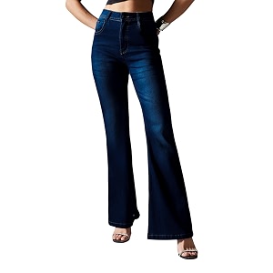 miss chase women39s wide-leg high-rise regular-length stretchable shaping denim jeans