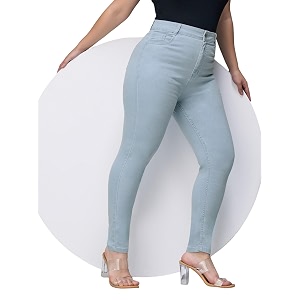 Miss Chase A Womens Wide-Leg High Rise