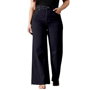 Miss Chase A Womens Wide-Leg High-Rise Regular-Length