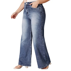 Miss Chase A Womens Wide-Leg High-Rise Regular-Length