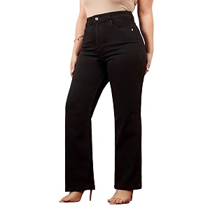 Miss Chase A Womens Wide-Leg High-Rise Regular-Length
