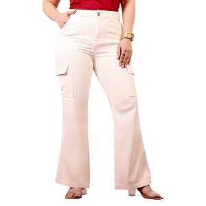 Miss Chase A Womens Wide-Leg High-Rise Regular-Length