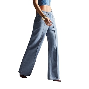 miss chase women39s wide-leg high-rise regular-length stretchable shaping denim jeans