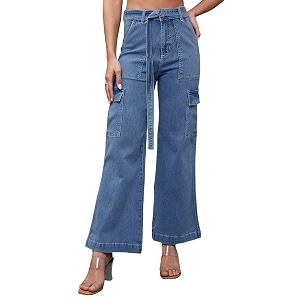 miss chase women39s wide-leg high-rise regular-length stretchable shaping denim jeans