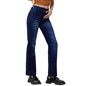 miss chase women39s wide-leg high-rise regular-length stretchable shaping denim jeans