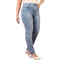 Miss Chase A+ Women's Wide-Leg High Rise Regular Length Stretchable Denim Jeans
