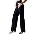 Miss Chase Women's Wide-Leg High-Rise Regular-Length Stretchable Shaping Denim Jeans